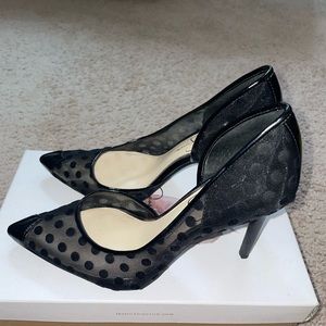 Jessica Simpson Pointed Toe Polka Dot Pump